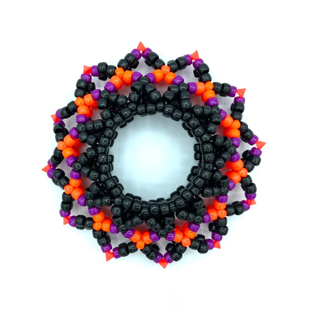 🎃🖤 “Halloween” UFO Kandi Cuff